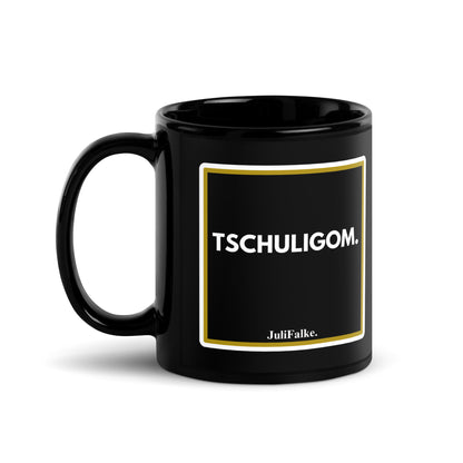 Kaffeebecher "Tschuligom." Black Edition