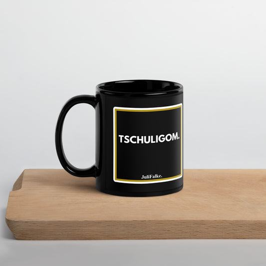 Kaffeebecher "Tschuligom." Black Edition