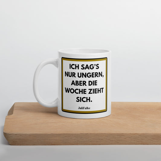 Kaffeebecher "Woche."