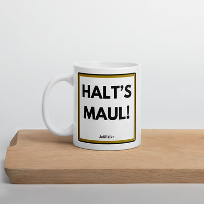 Kaffeebecher „Maul.“