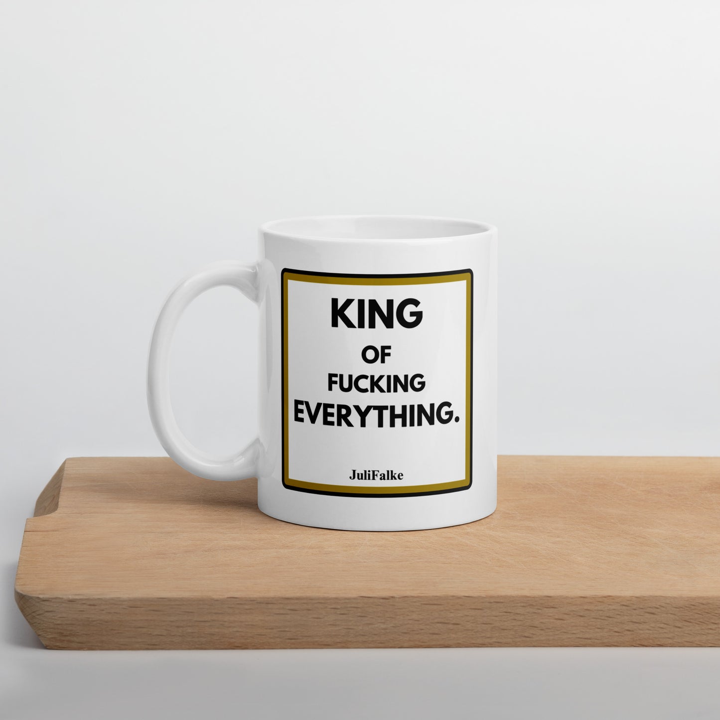 Kaffeebecher „King.“