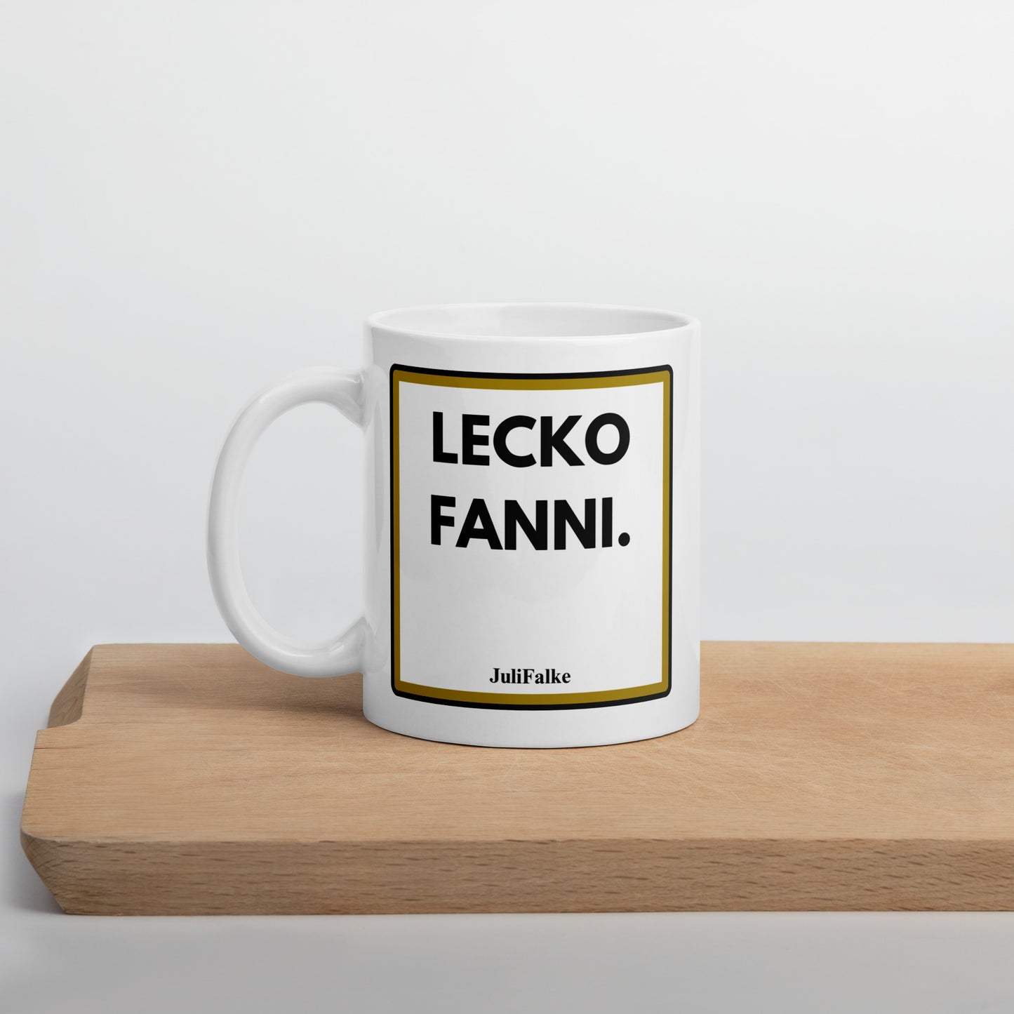 Kaffeebecher "Leckofanni."