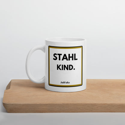 Kaffeebecher "Stahlkind."