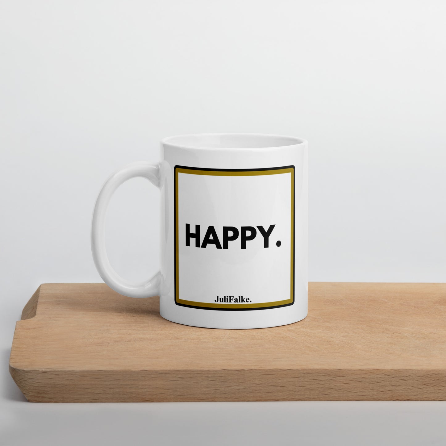 Kaffeebecher "Happy."