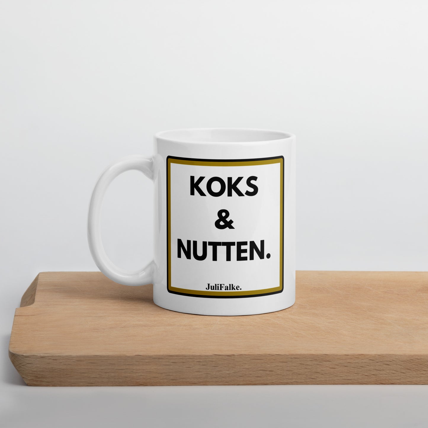 Kaffeebecher "Koks & Nutten."