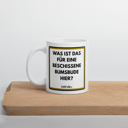 Kaffeebecher "Bumsbude."