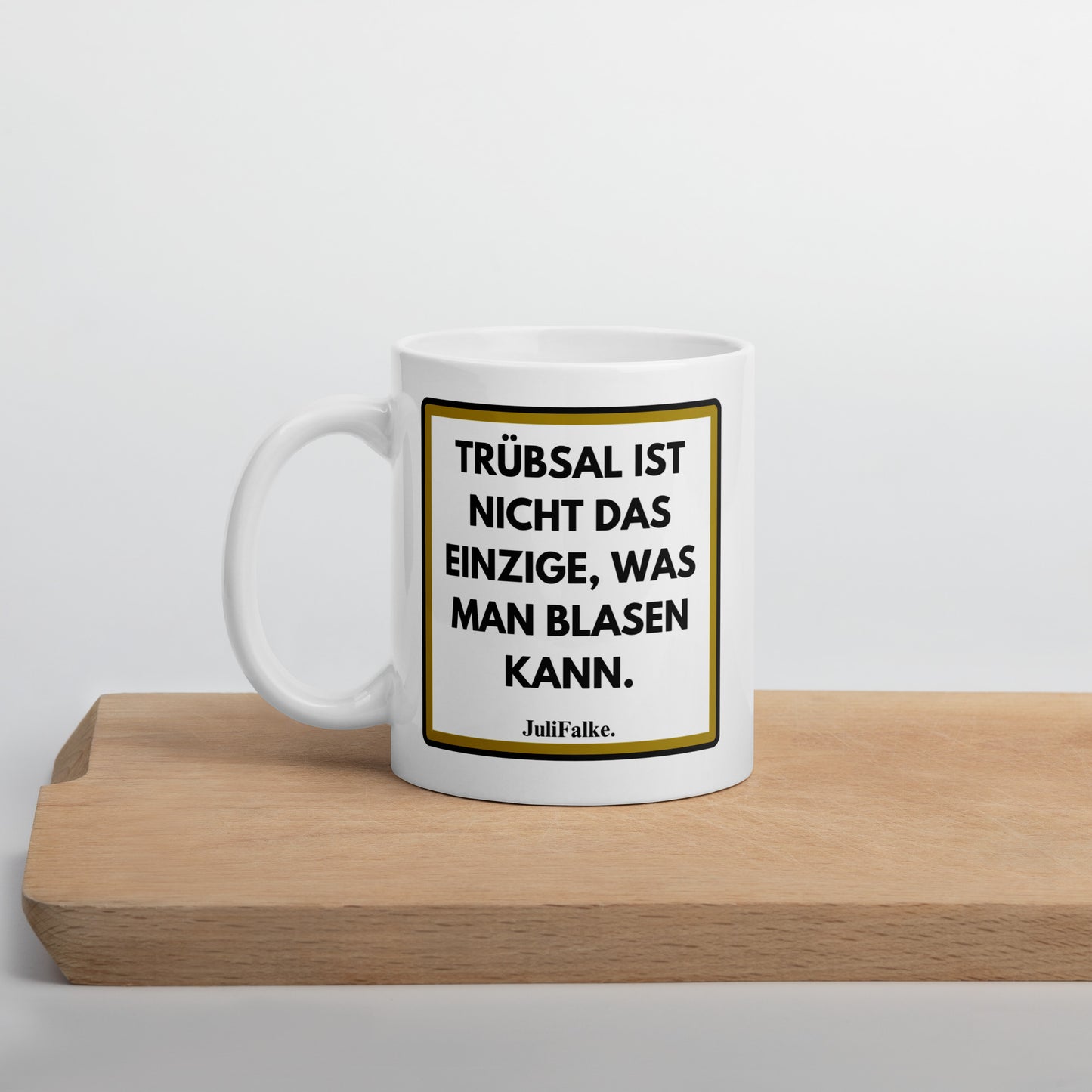 Kaffeebecher "Trübsal."