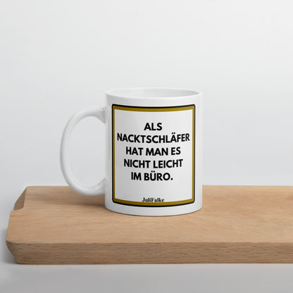 Kaffeebecher "Nacktschlaf."