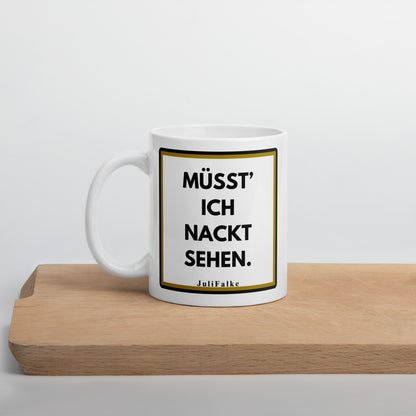 Kaffeebecher "Nackt."