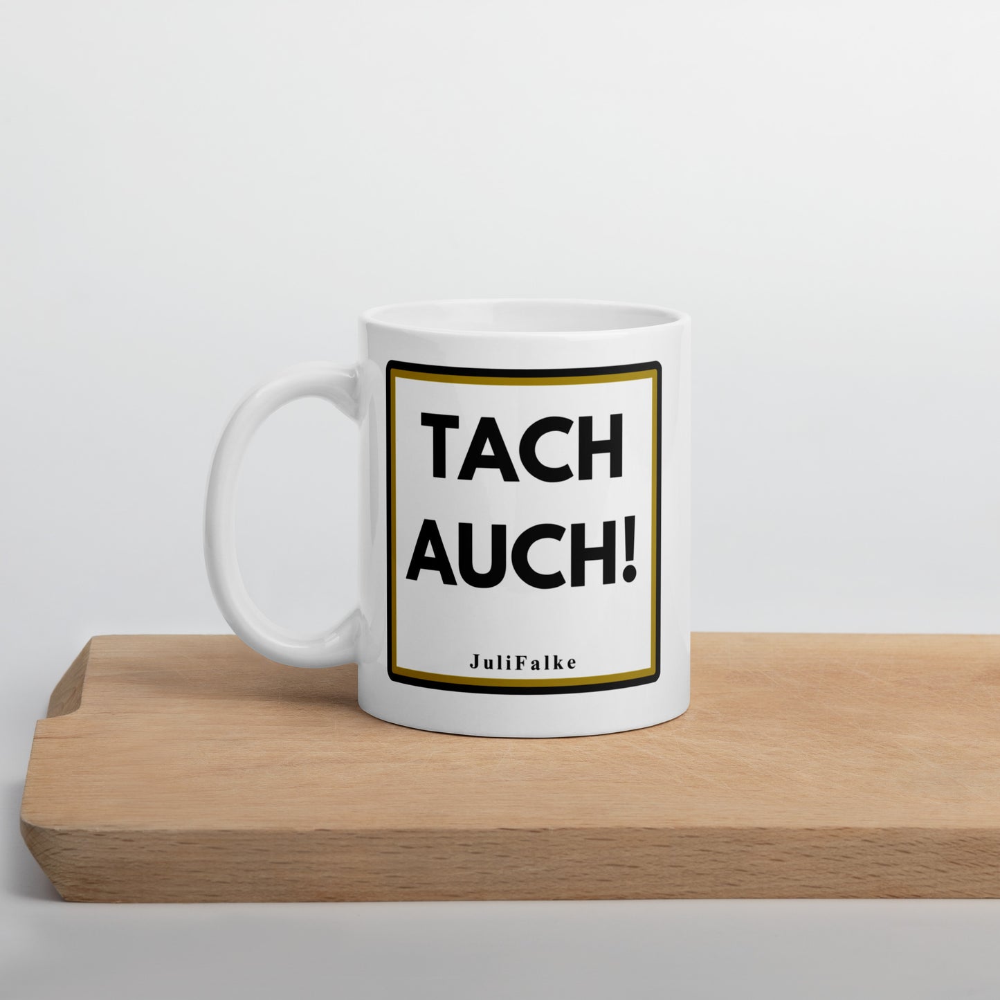 Kaffeebecher "Tach auch!"