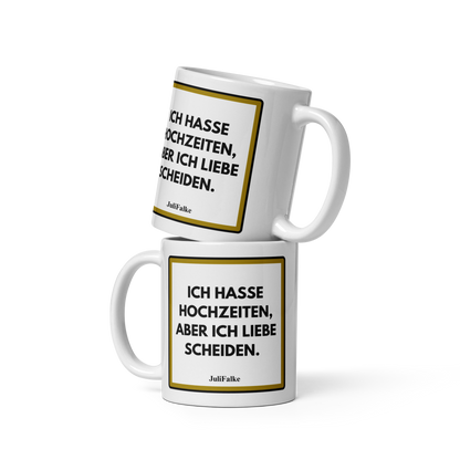 Kaffeebecher „Hochzeit.“