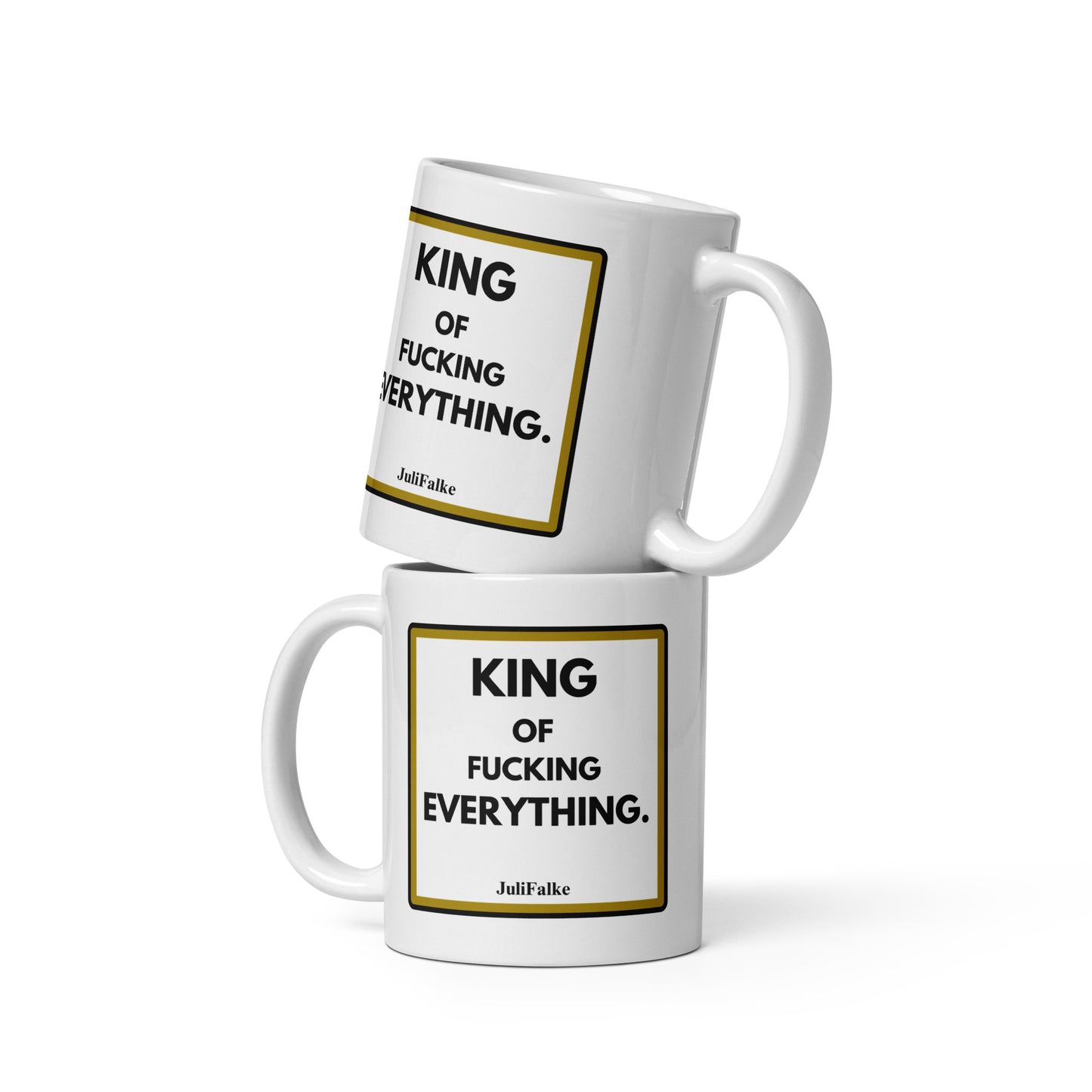 Kaffeebecher „King.“