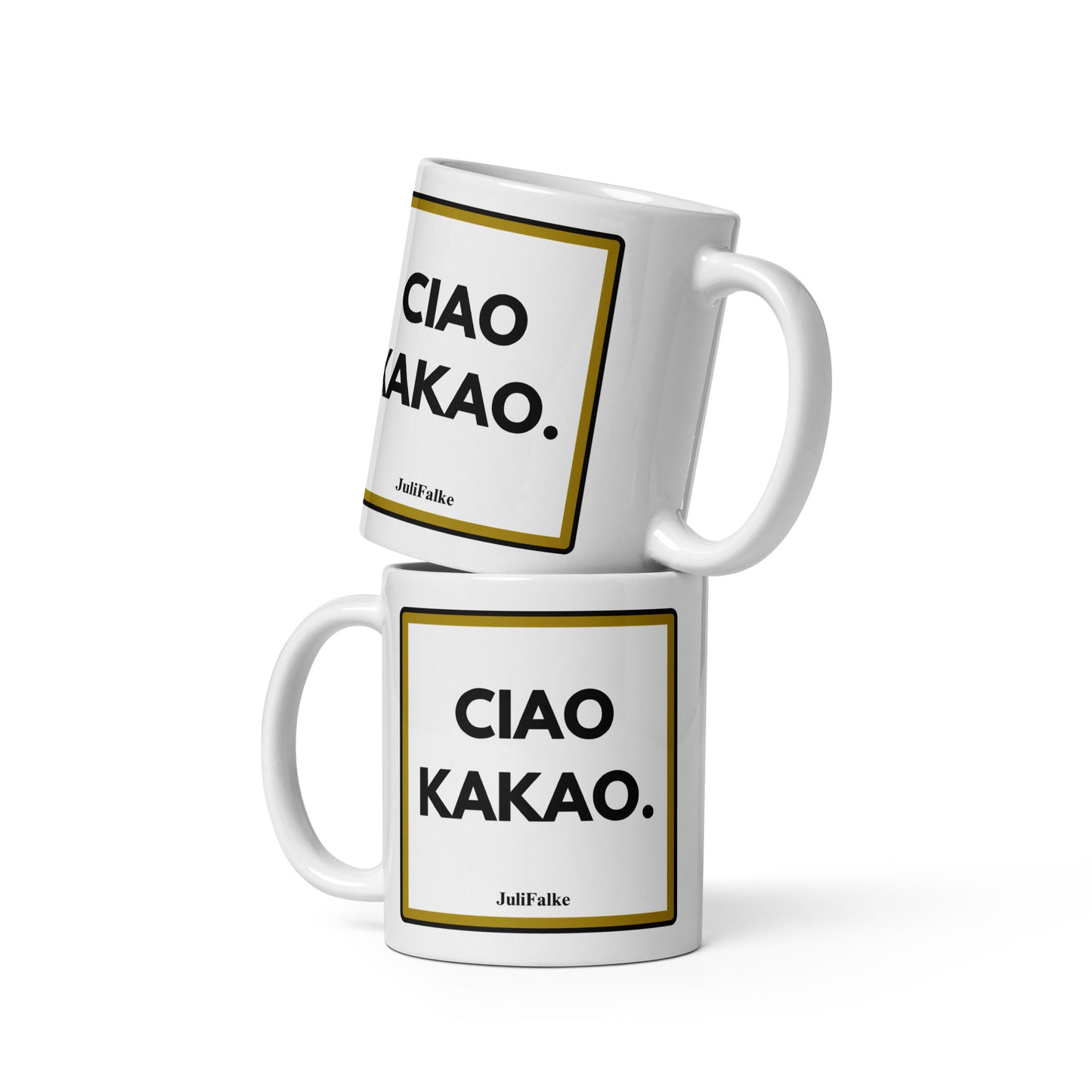 Kaffeebecher „Ciao Kakao.“