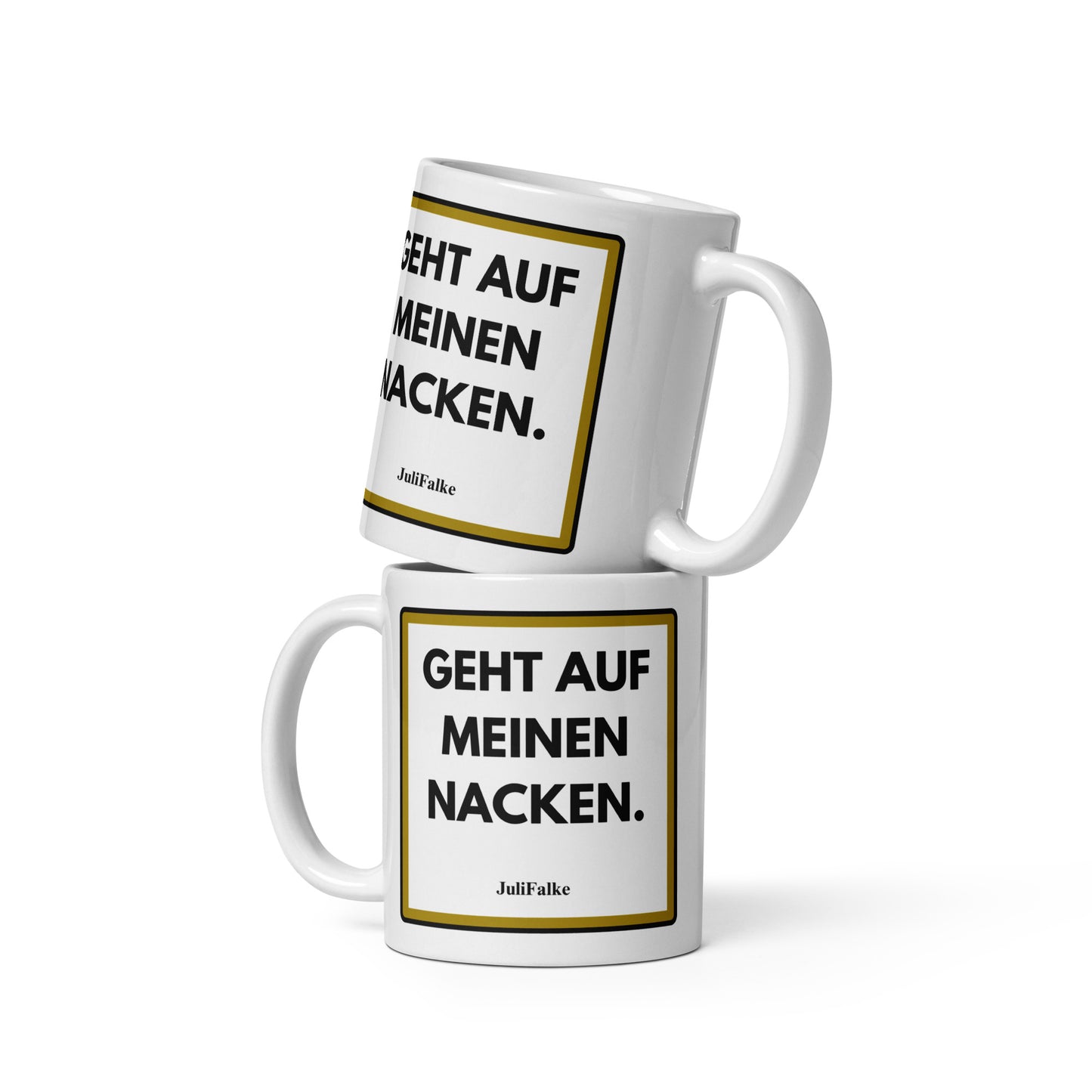 Kaffeebecher „Nacken.“