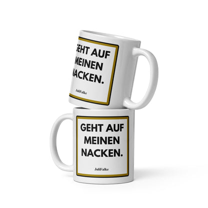 Kaffeebecher „Nacken.“