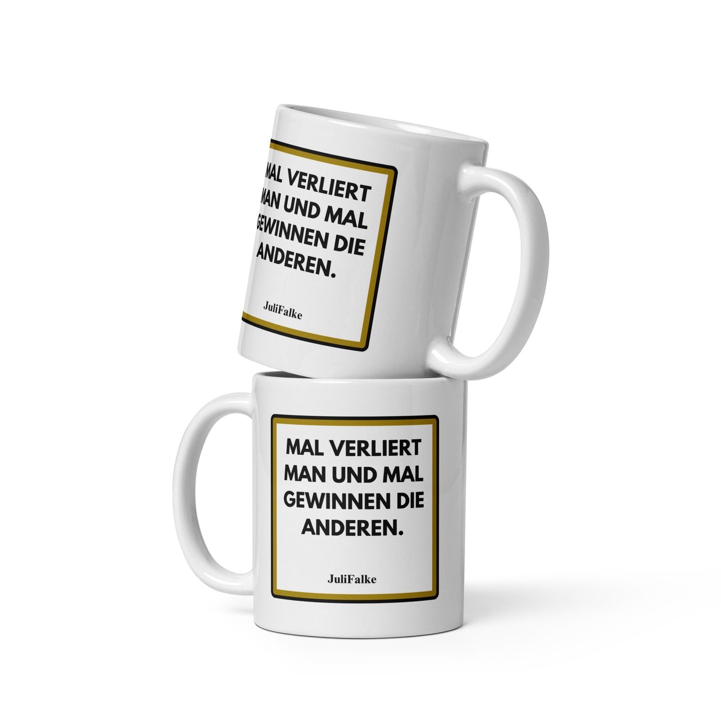 Kaffeebecher „Gewinnen.“