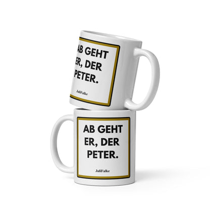 Kaffeebecher „Peter.“