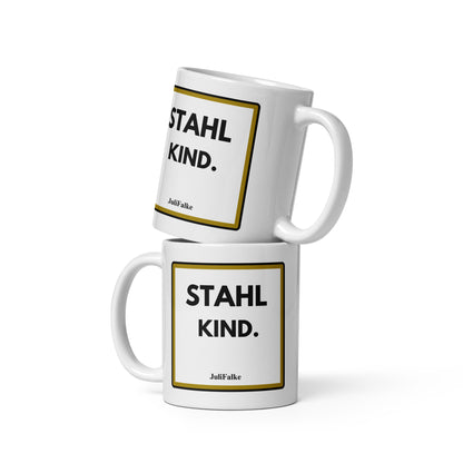 Kaffeebecher "Stahlkind."