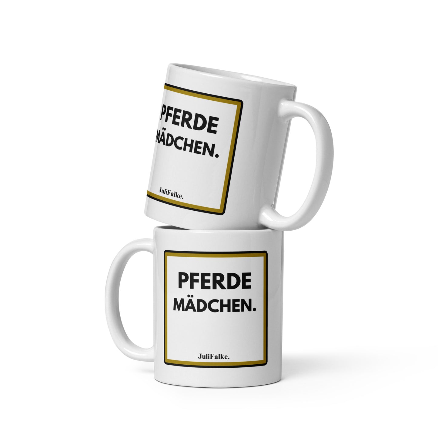 Kaffeebecher "Pferdemädchen."