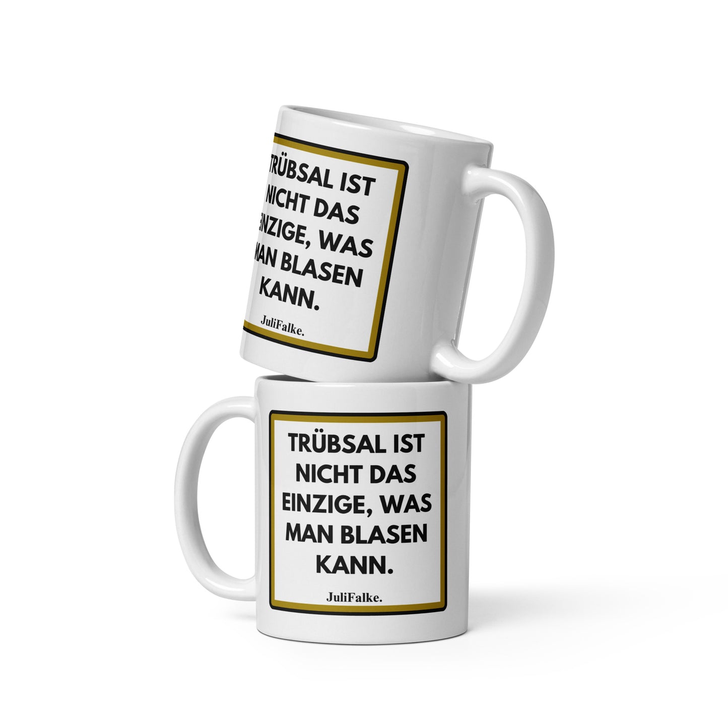 Kaffeebecher "Trübsal."