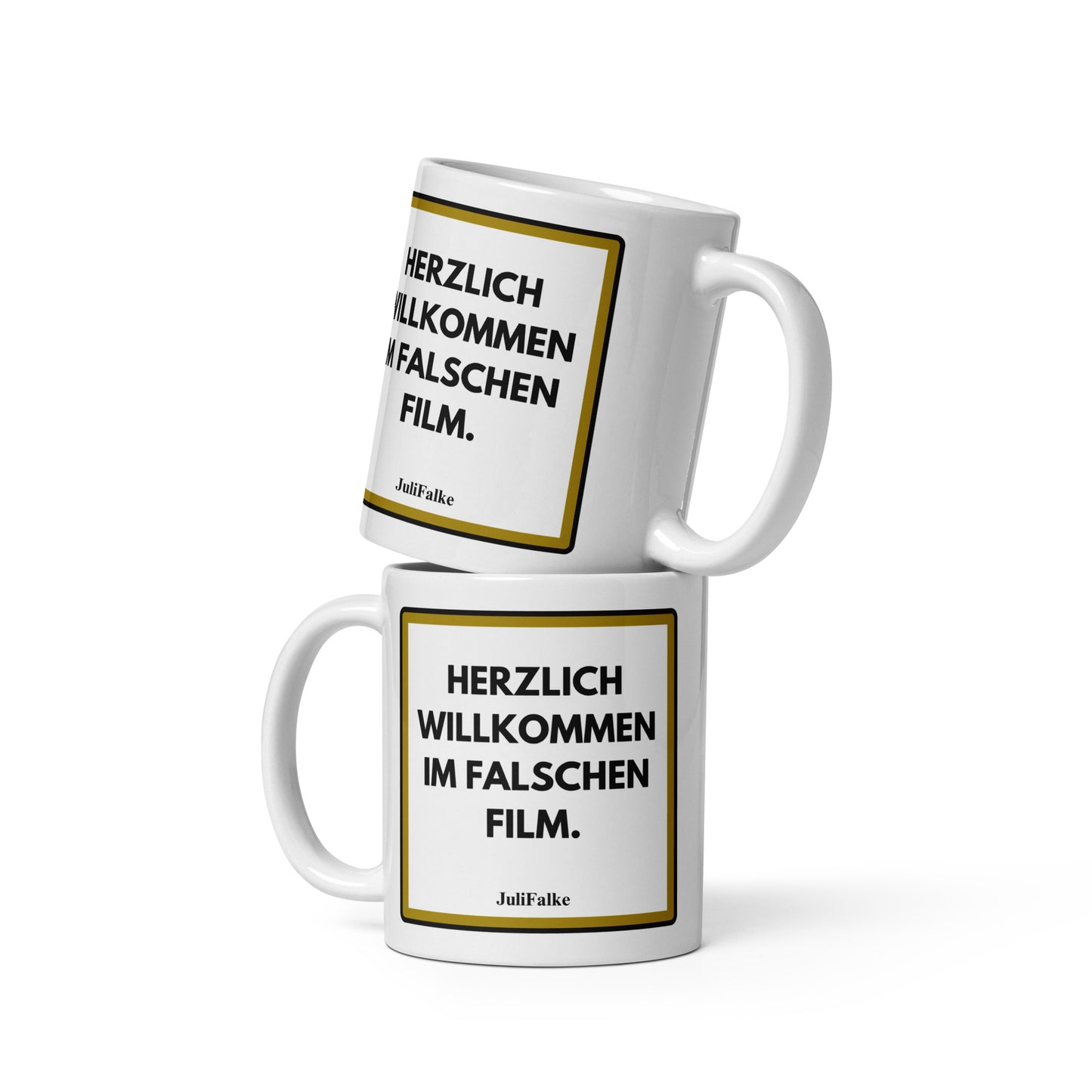 Kaffeebecher "Falscher Film."