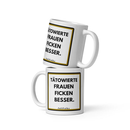 Kaffeebecher "Tätowierte Frauen."