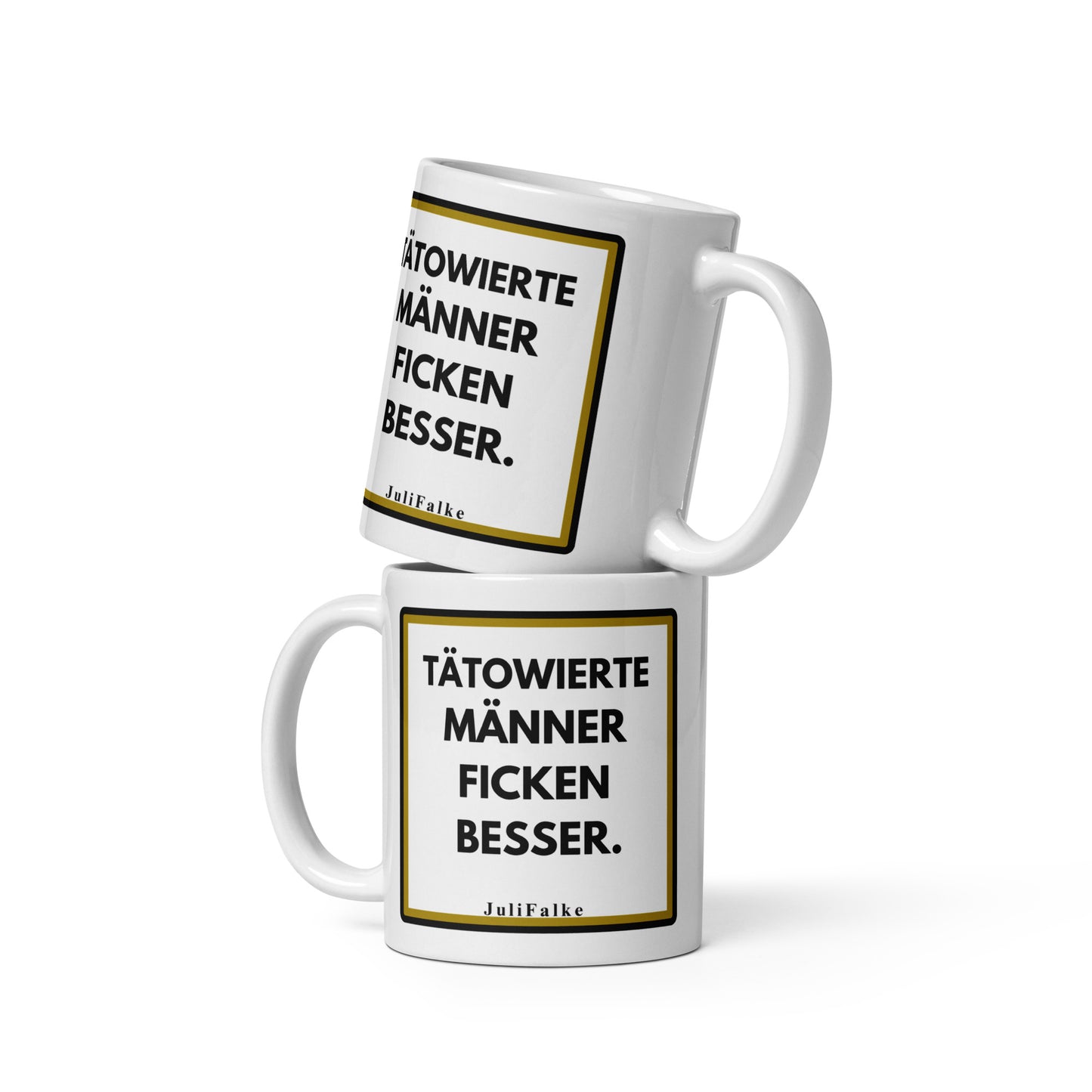 Kaffeebecher "Tätowierte Männer."