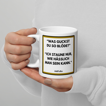 Kaffeebecher „Hässlich.“