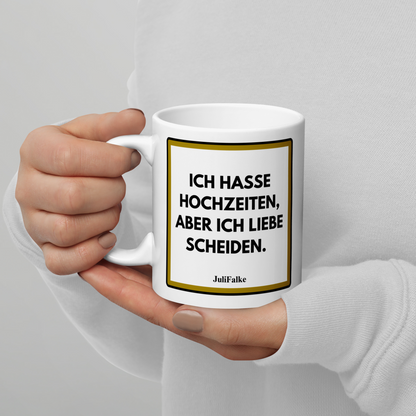 Kaffeebecher „Hochzeit.“