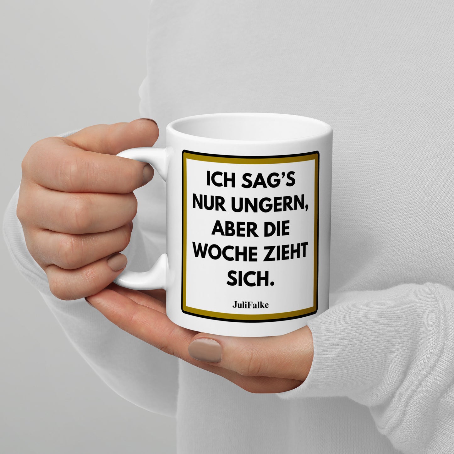 Kaffeebecher "Woche."