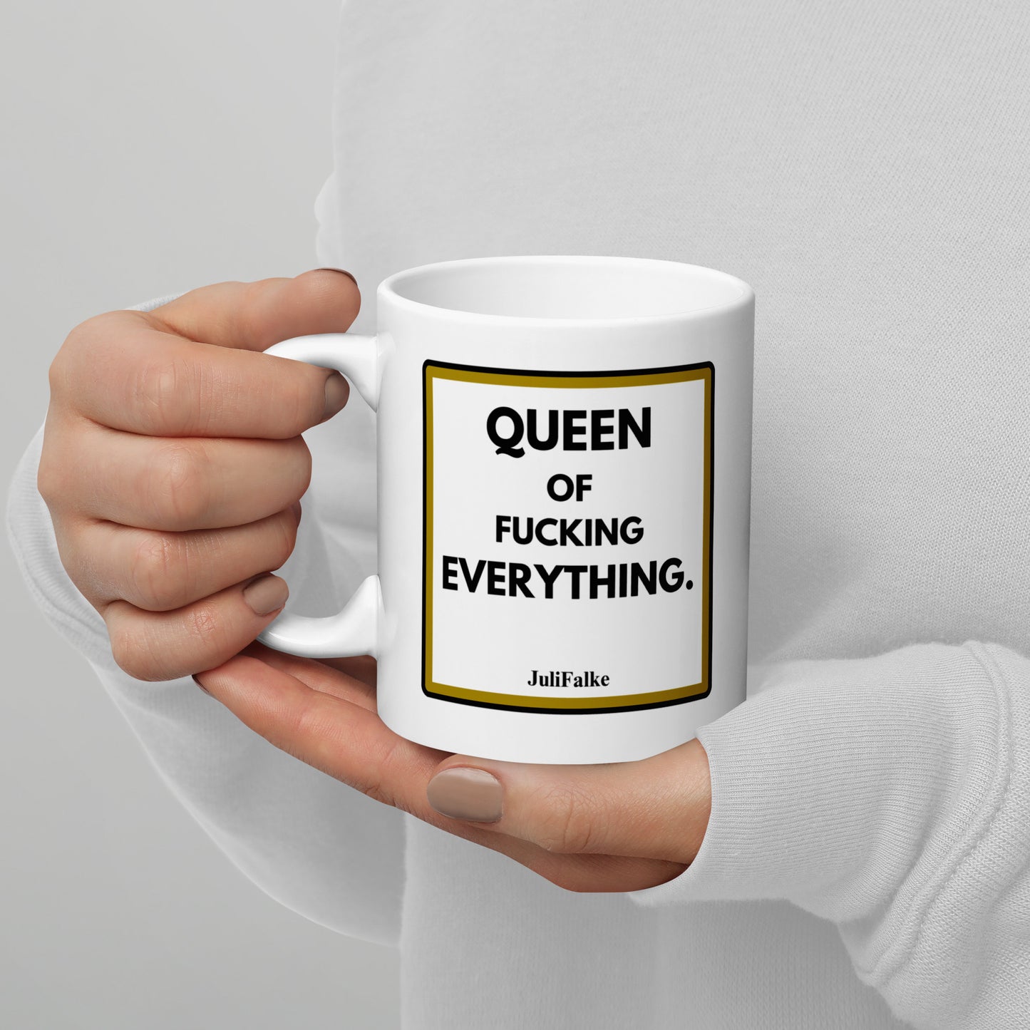 Kaffeebecher „Queen.“