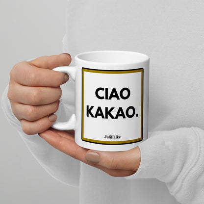 Kaffeebecher „Ciao Kakao.“