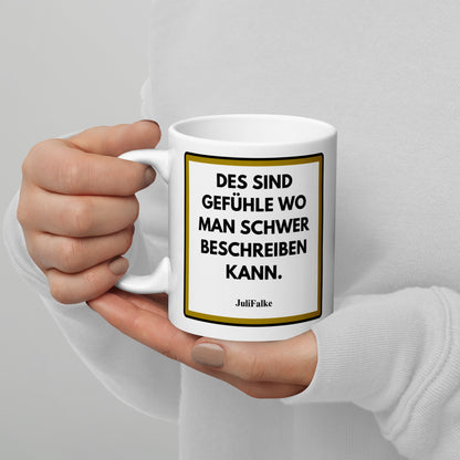 Kaffeebecher „Gefühle.“