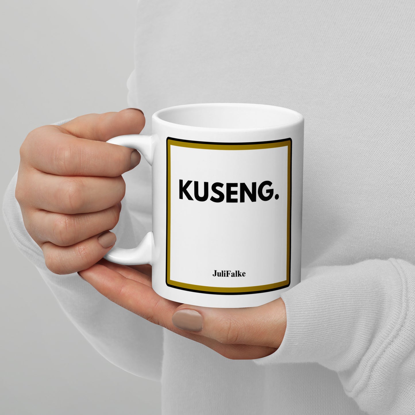 Kaffeebecher „Kuseng.“