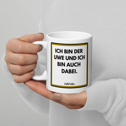 Kaffeebecher „Uwe.“