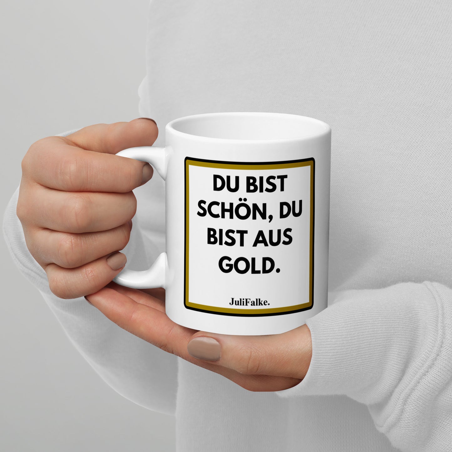 Kaffeebecher „Gold.“