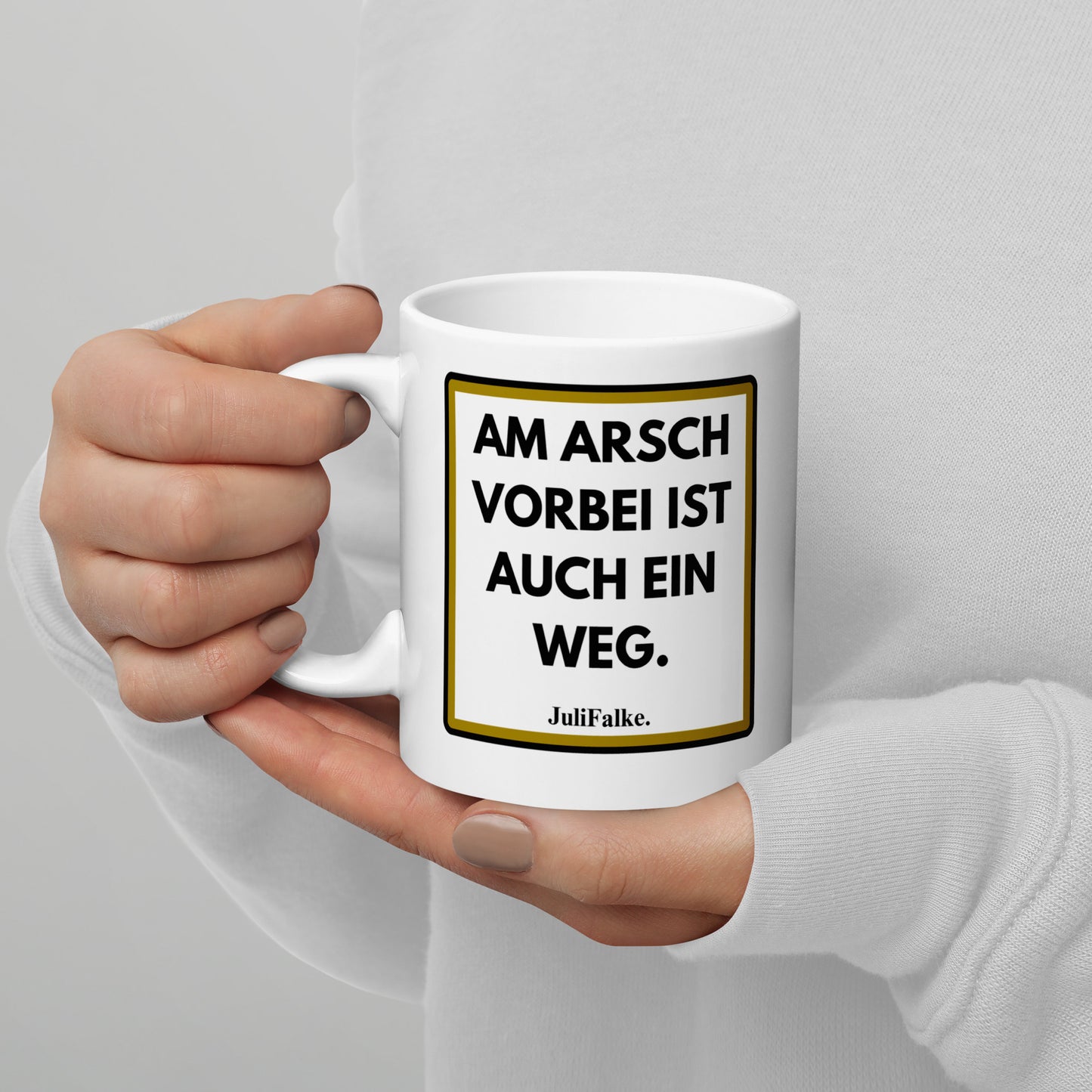 Kaffeebecher "Arsch."