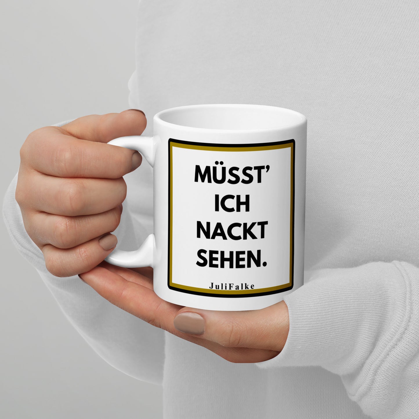 Kaffeebecher "Nackt."