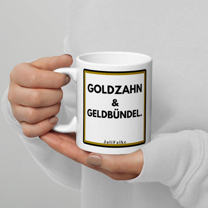 Kaffeebecher "Goldzahn."