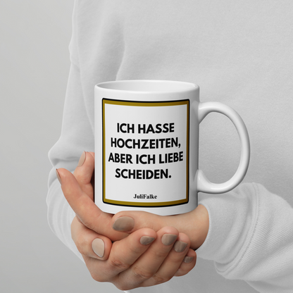 Kaffeebecher „Hochzeit.“