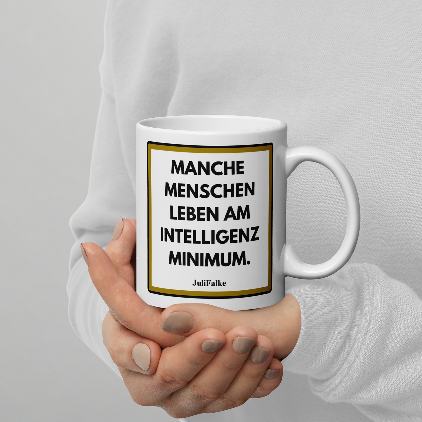 Kaffeebecher "Intelligenzminimum."