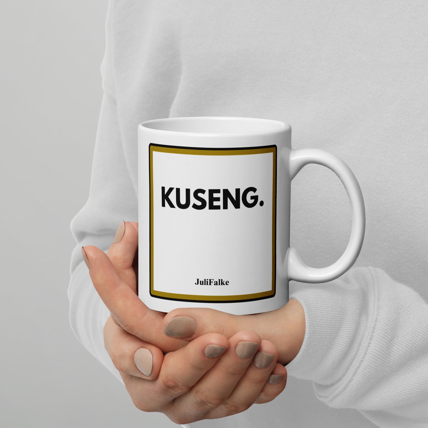 Kaffeebecher „Kuseng.“