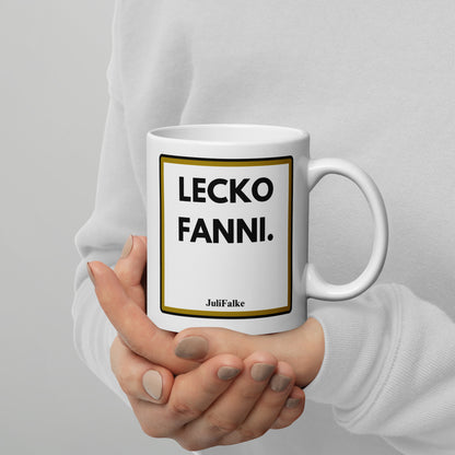 Kaffeebecher "Leckofanni."