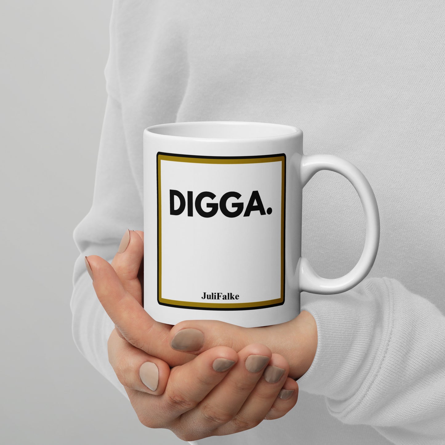 Kaffeebecher „Digga.“