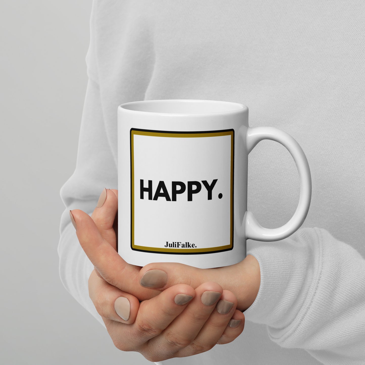 Kaffeebecher "Happy."