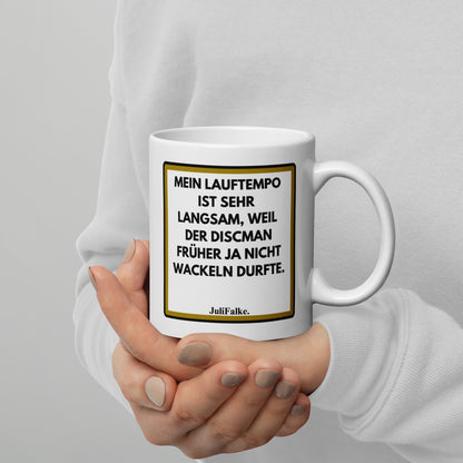 Kaffeebecher "Discman."