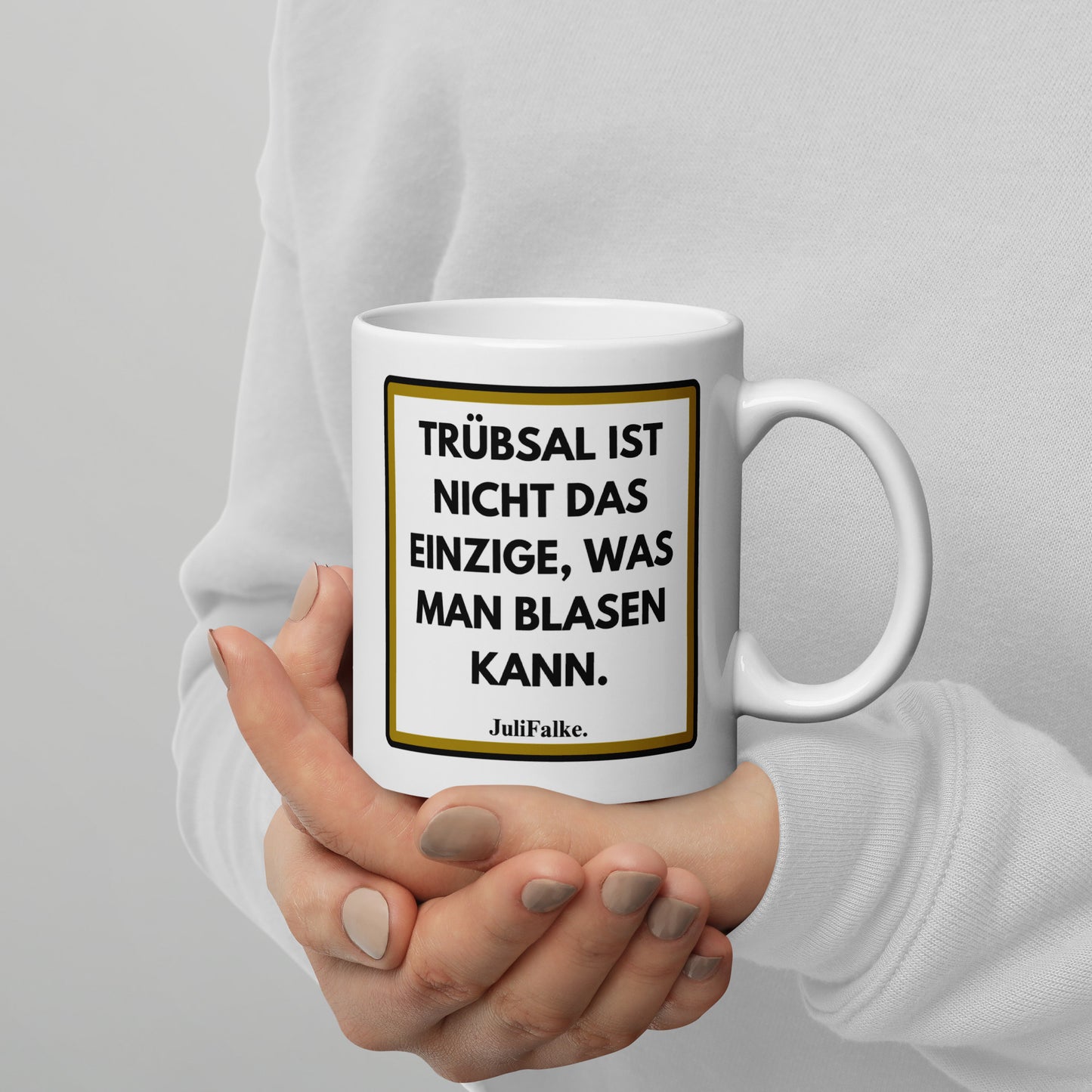 Kaffeebecher "Trübsal."