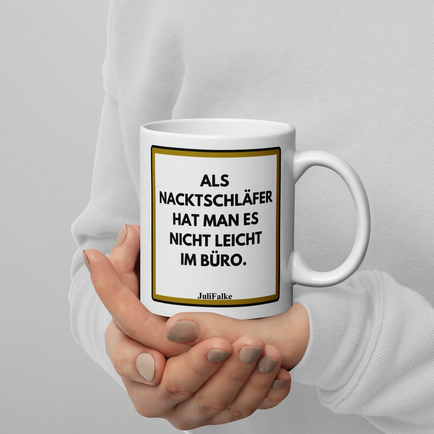 Kaffeebecher "Nacktschlaf."