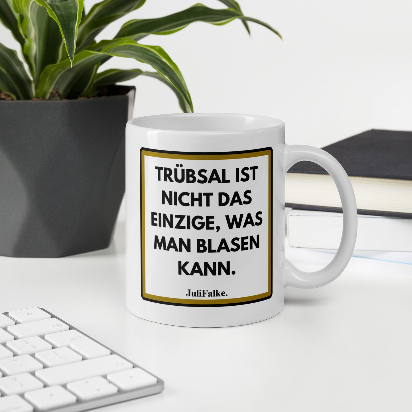 Kaffeebecher "Trübsal."